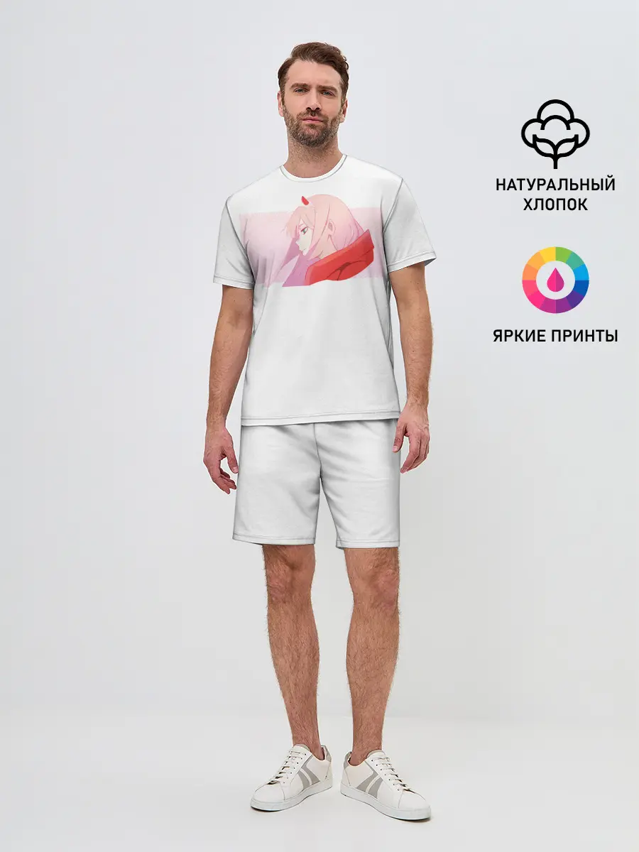 Мужской костюм с шортами / Ноль два профиль