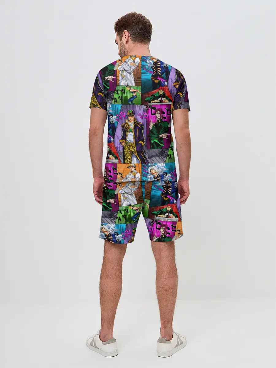 Мужской костюм с шортами / Джоджо все герои