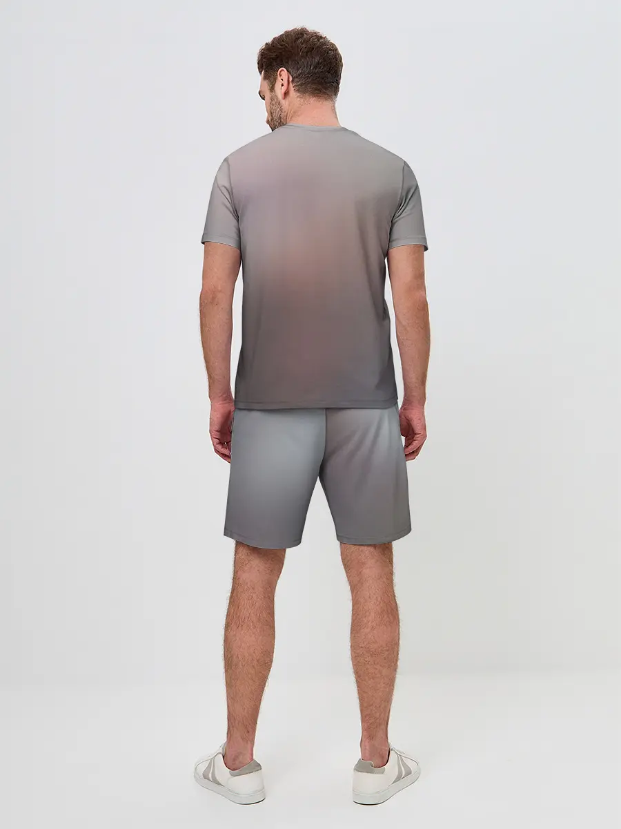 Мужской костюм с шортами / Ноль два и Хиро вместе