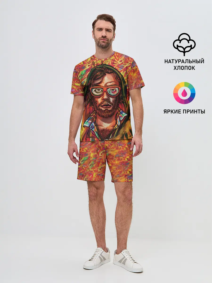 Мужской костюм с шортами / Hotline Miami 2: Wrong Number