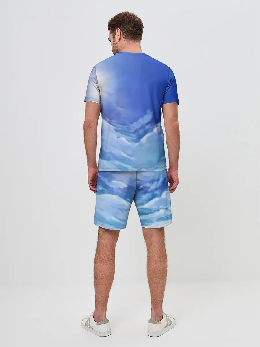 Мужской костюм с шортами / ноль два небо