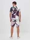 Мужской костюм с шортами / милый во франксе абстракция
