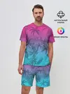 Мужской костюм с шортами / РЕТРО ПАЛЬМЫ