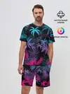 Мужской костюм с шортами / НЕОНОВЫЕ ПАЛЬМЫ | NEON PALMS