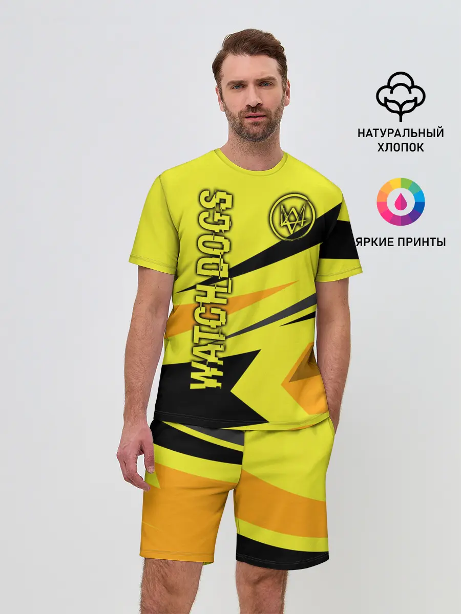 Мужской костюм с шортами / WATCH DOGS