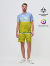 Мужской костюм с шортами / Рапсовое поле