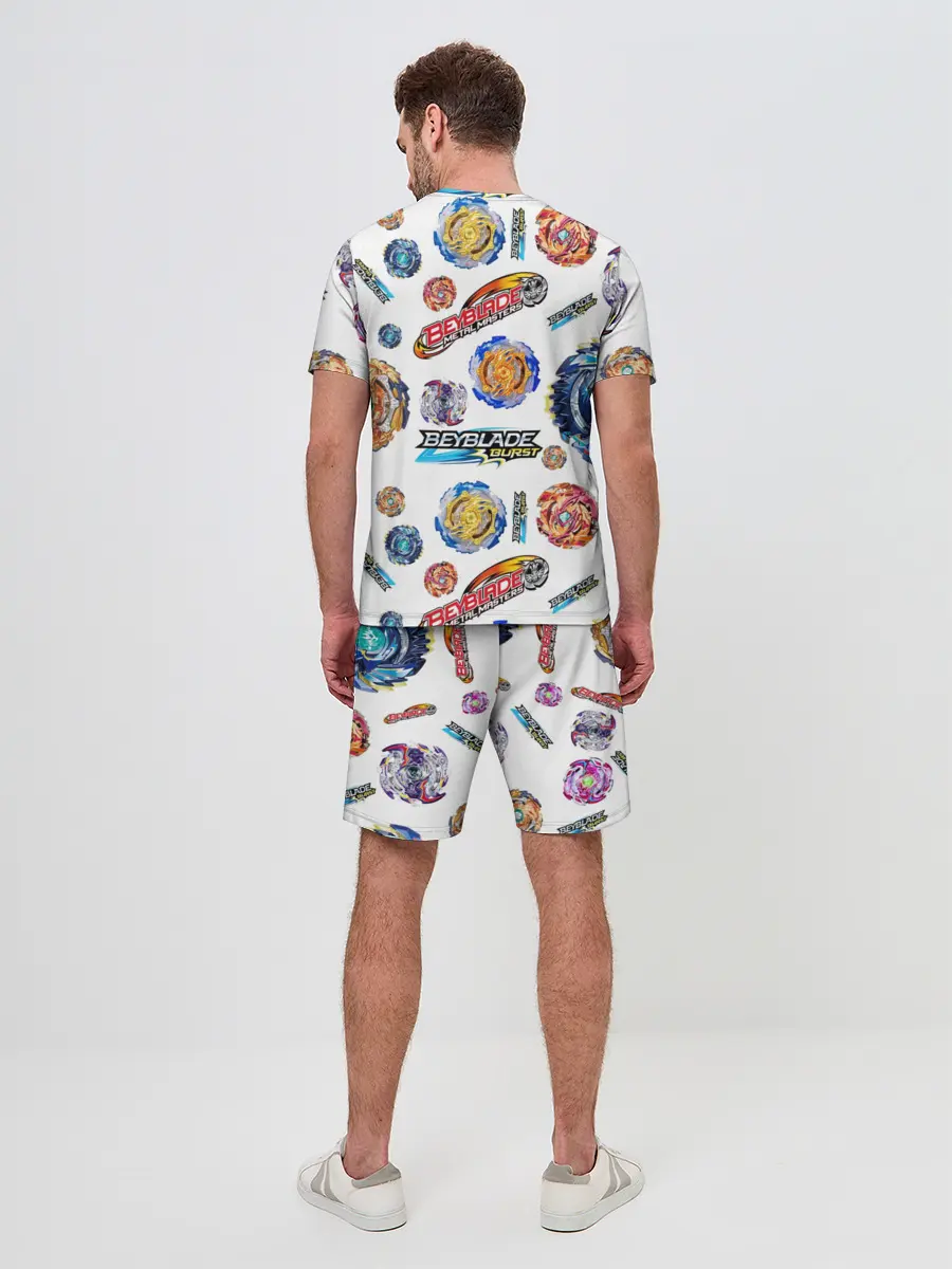 Мужской костюм с шортами / Бейблэйд паттерн