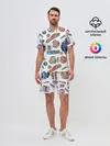 Мужской костюм с шортами / Бейблэйд паттерн