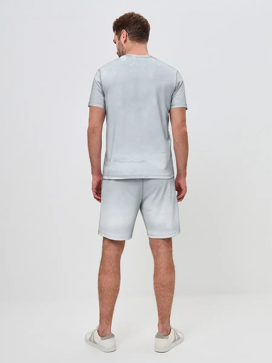 Мужской костюм с шортами / Зимняя лисичка