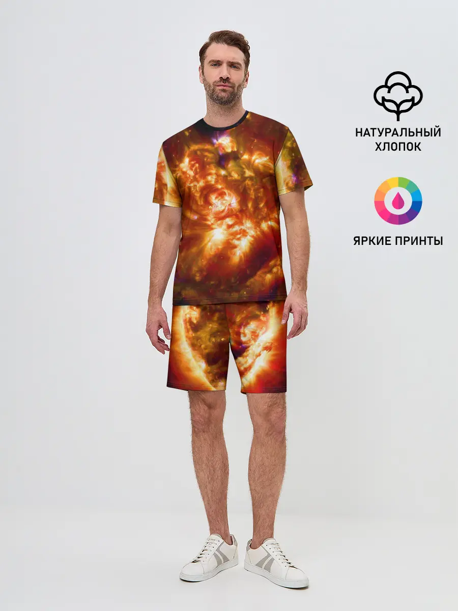 Мужской костюм с шортами / Звезда