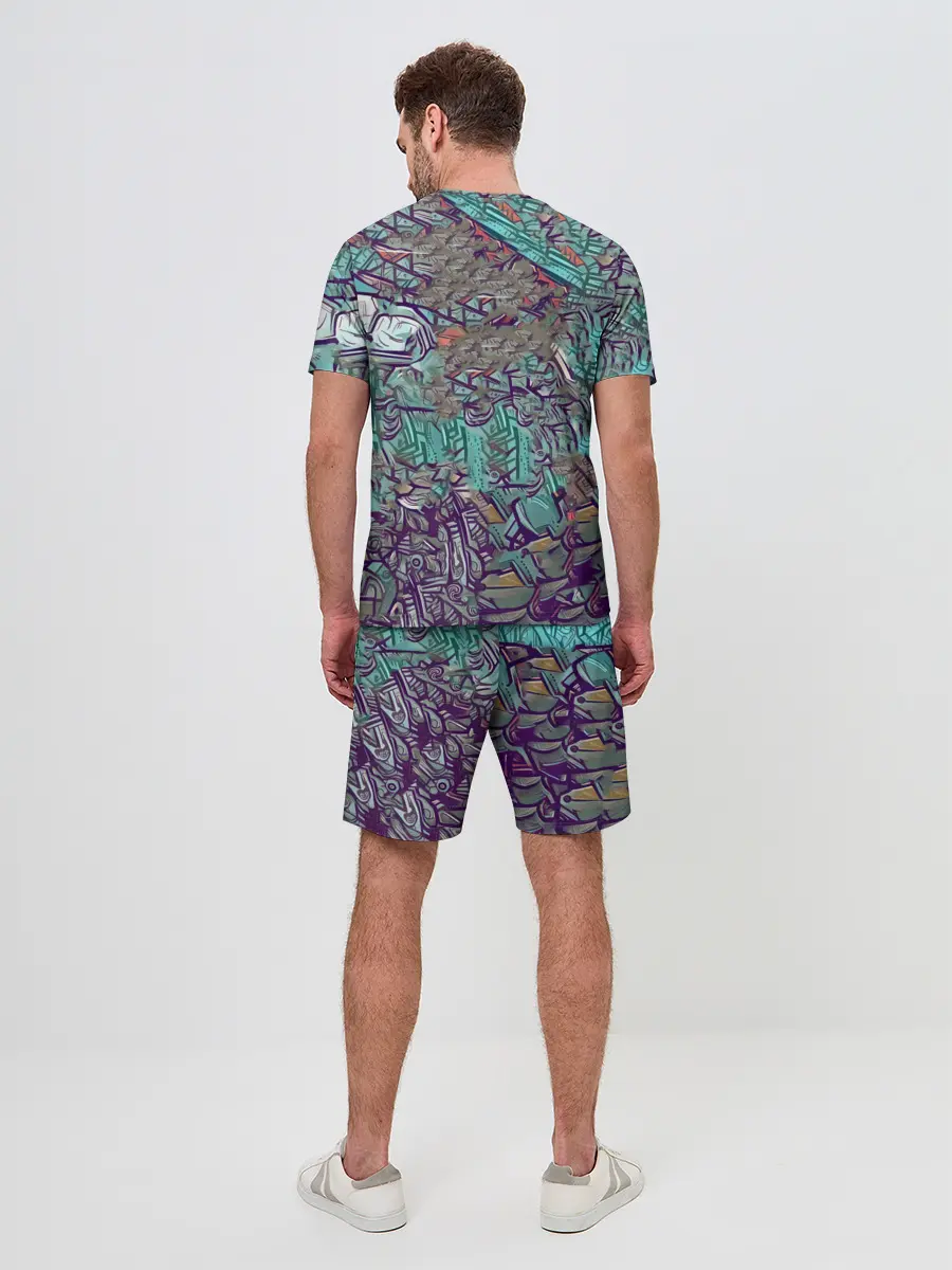 Мужской костюм с шортами / МАСК-БОТ