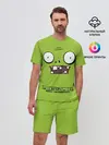 Мужской костюм с шортами / Plants vs Zombies | Зомби.
