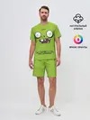 Мужской костюм с шортами / Plants vs Zombies | Зомби.