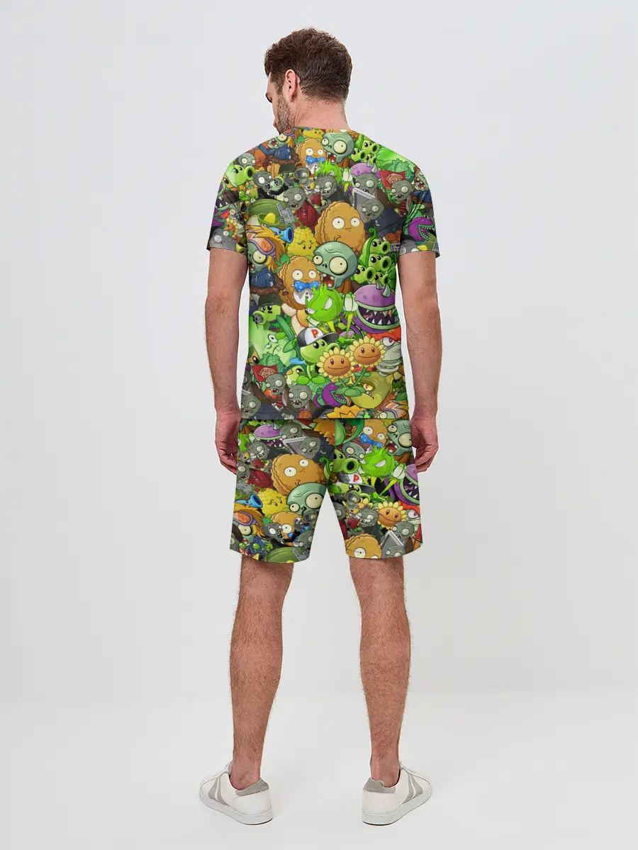 Мужской костюм с шортами / PLANTS VS ZOMBIES