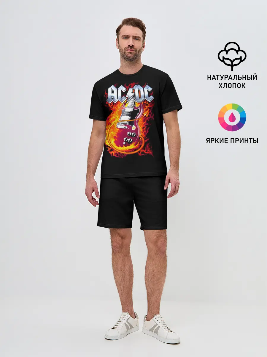 Мужской костюм с шортами / AC/DC
