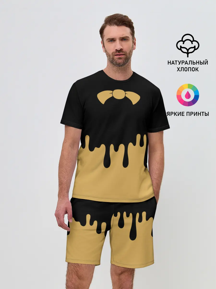 Мужской костюм с шортами / Bendy And The Ink Machine