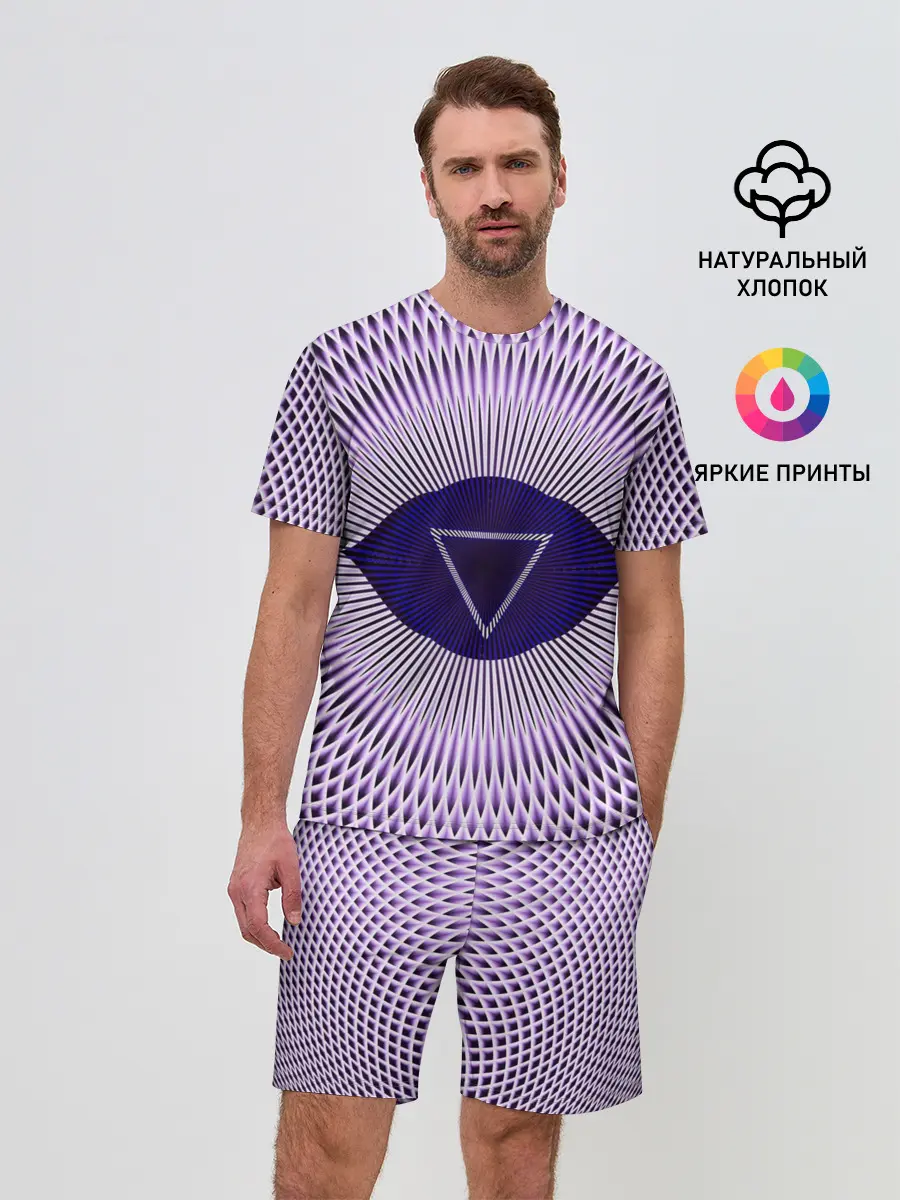 Мужской костюм с шортами / Чакра