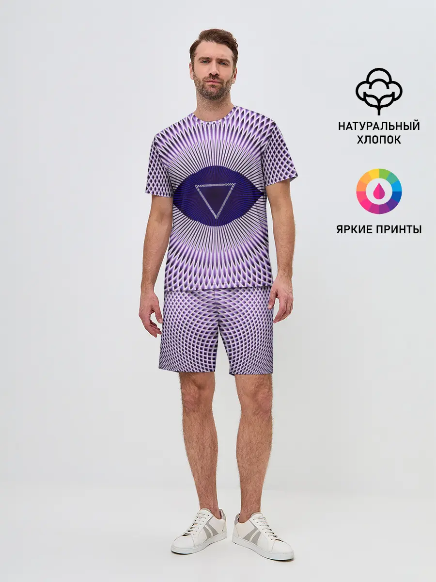 Мужской костюм с шортами / Чакра