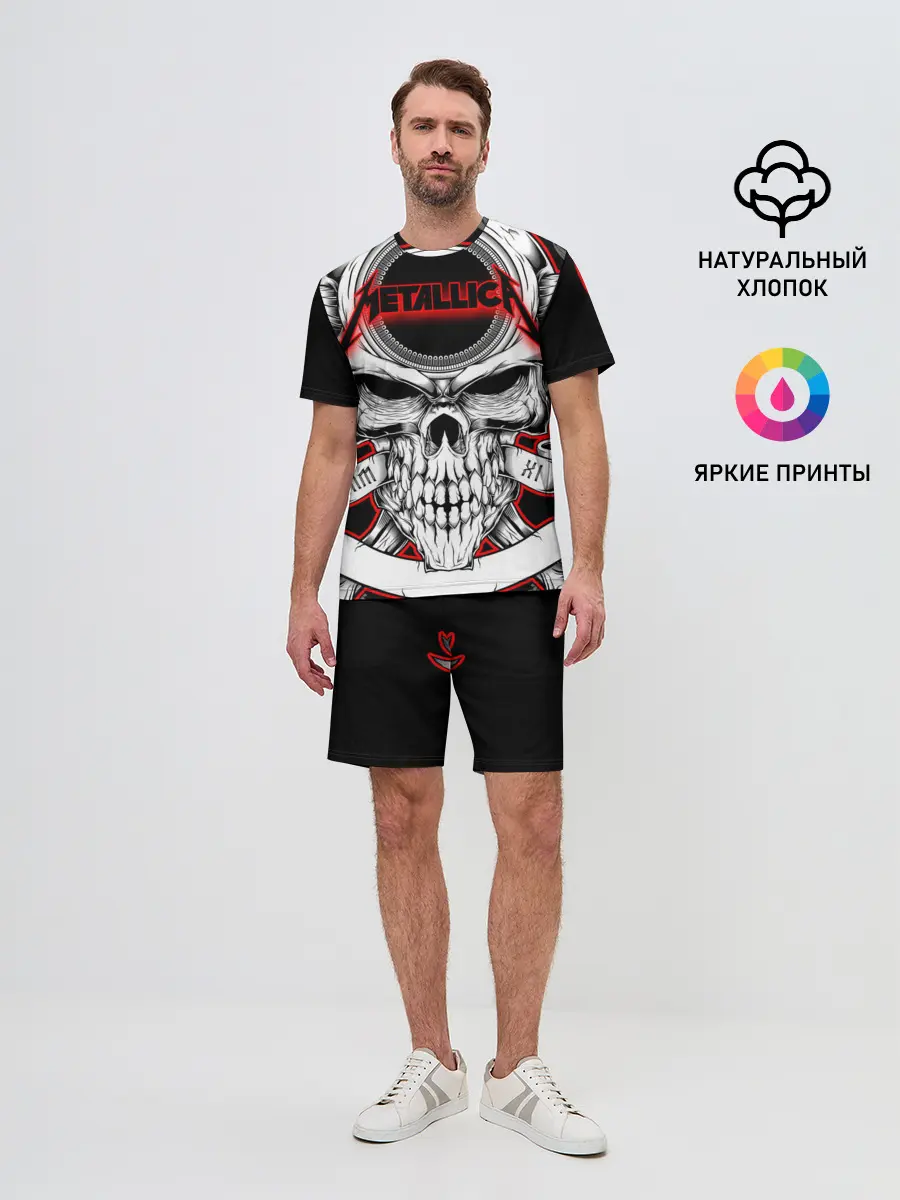 Мужской костюм с шортами / Metallica