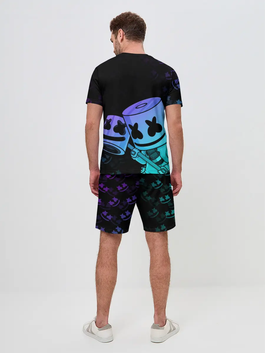 Мужской костюм с шортами / FORTNITE MARSHMELLO