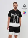 Мужской костюм с шортами / Banksy