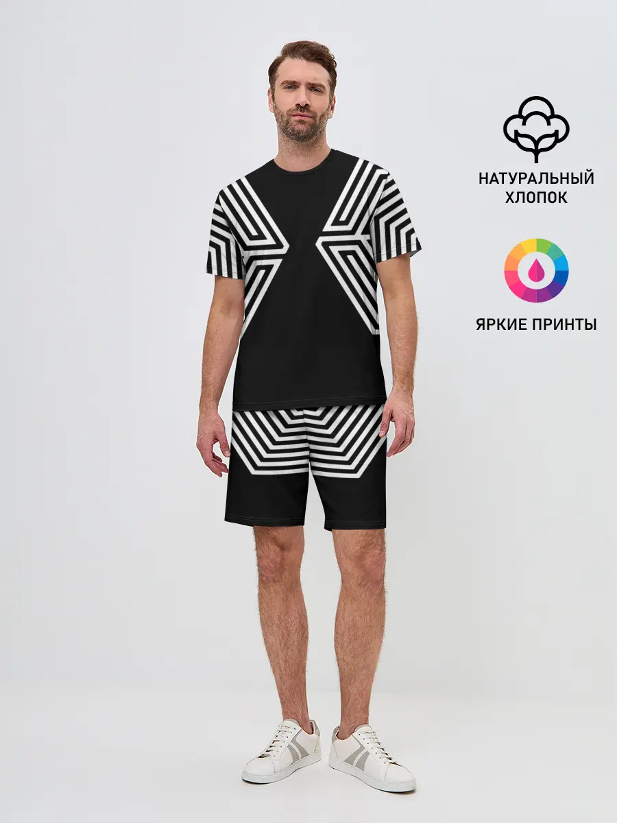 Мужской костюм с шортами / EXO