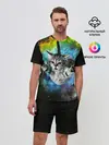 Мужской костюм с шортами / КОСМИЧЕСКИЙ КОТ