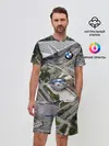 Мужской костюм с шортами / BMW city