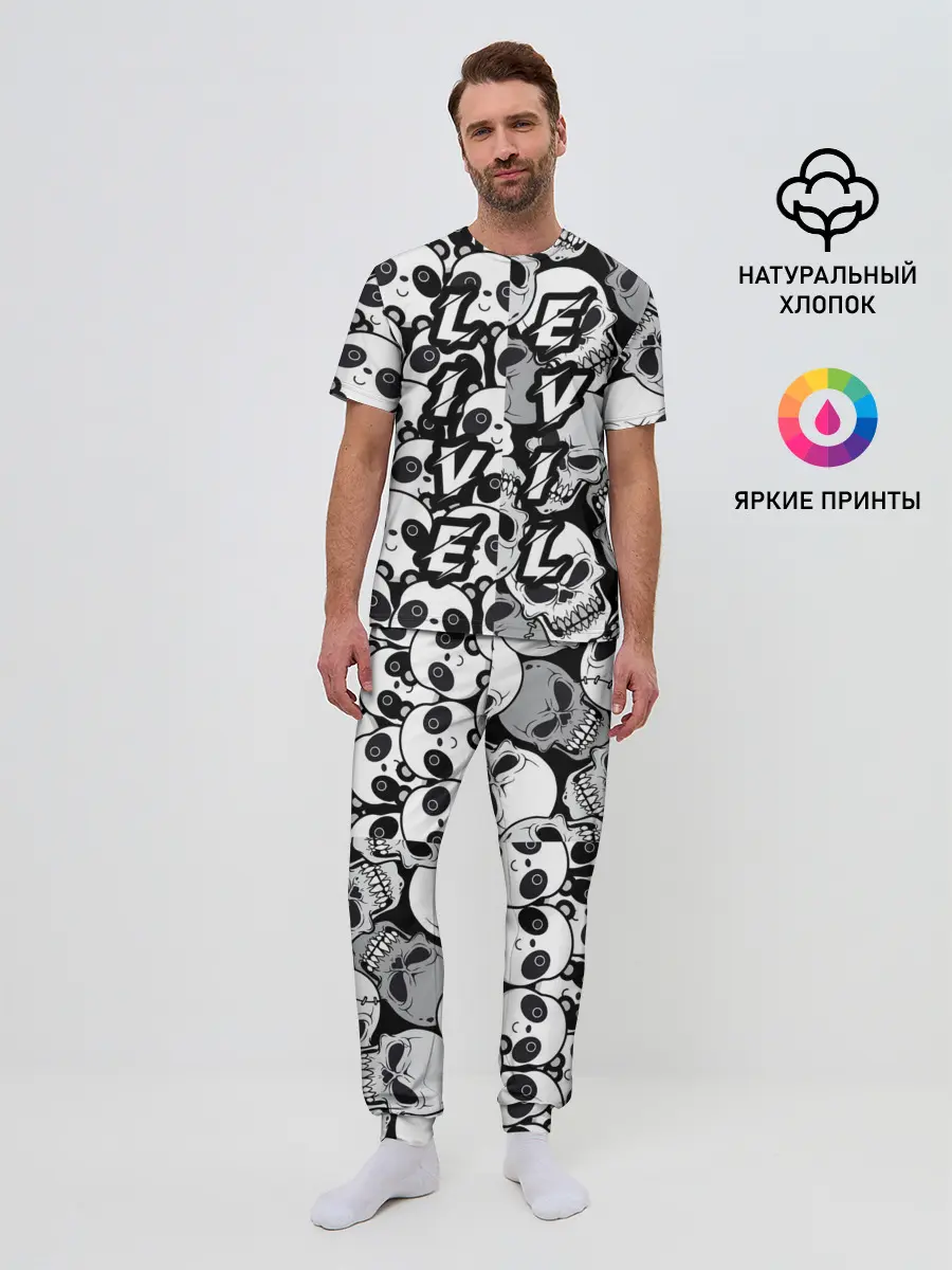 Мужская пижама с брюками / LivEvil