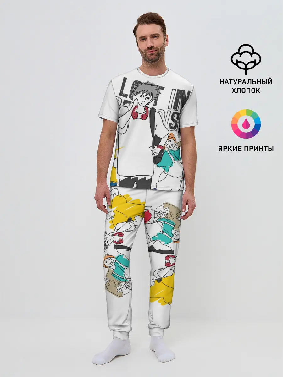 Мужская пижама с брюками / Мегуми - Jujutsu Kaisen