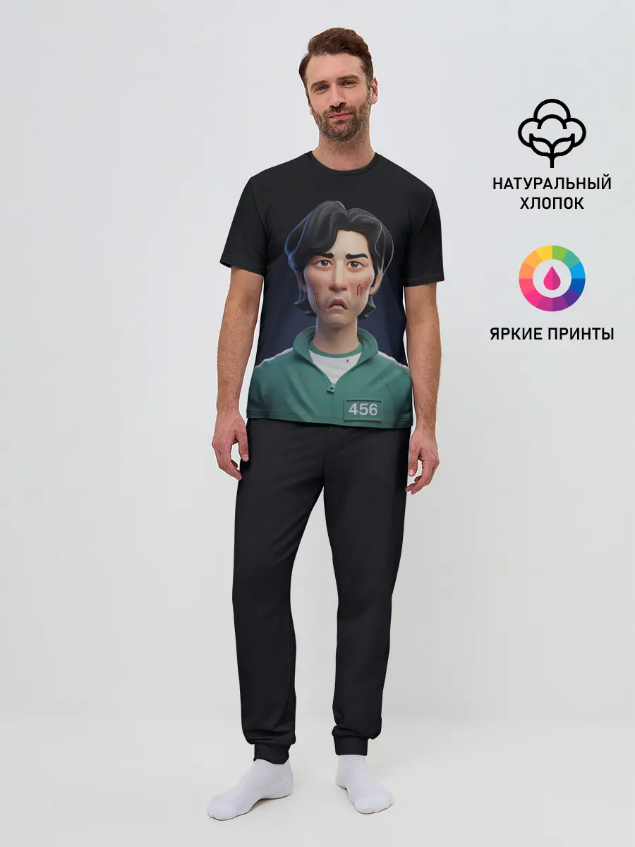 Мужская пижама с брюками / Сон Ги Хун