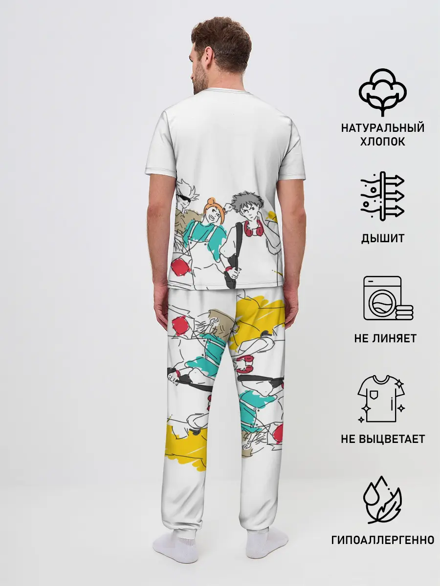 Мужская пижама с брюками / Сатору Годжо - Jujutsu Kaisen