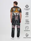 Мужская пижама с брюками / Амурский тигр в ночи