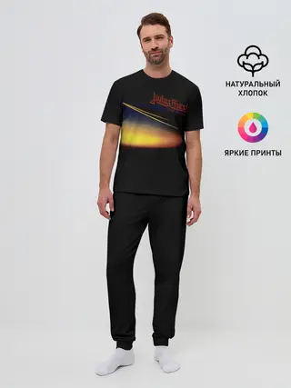 Мужская пижама с брюками / Point of Entry - Judas Priest