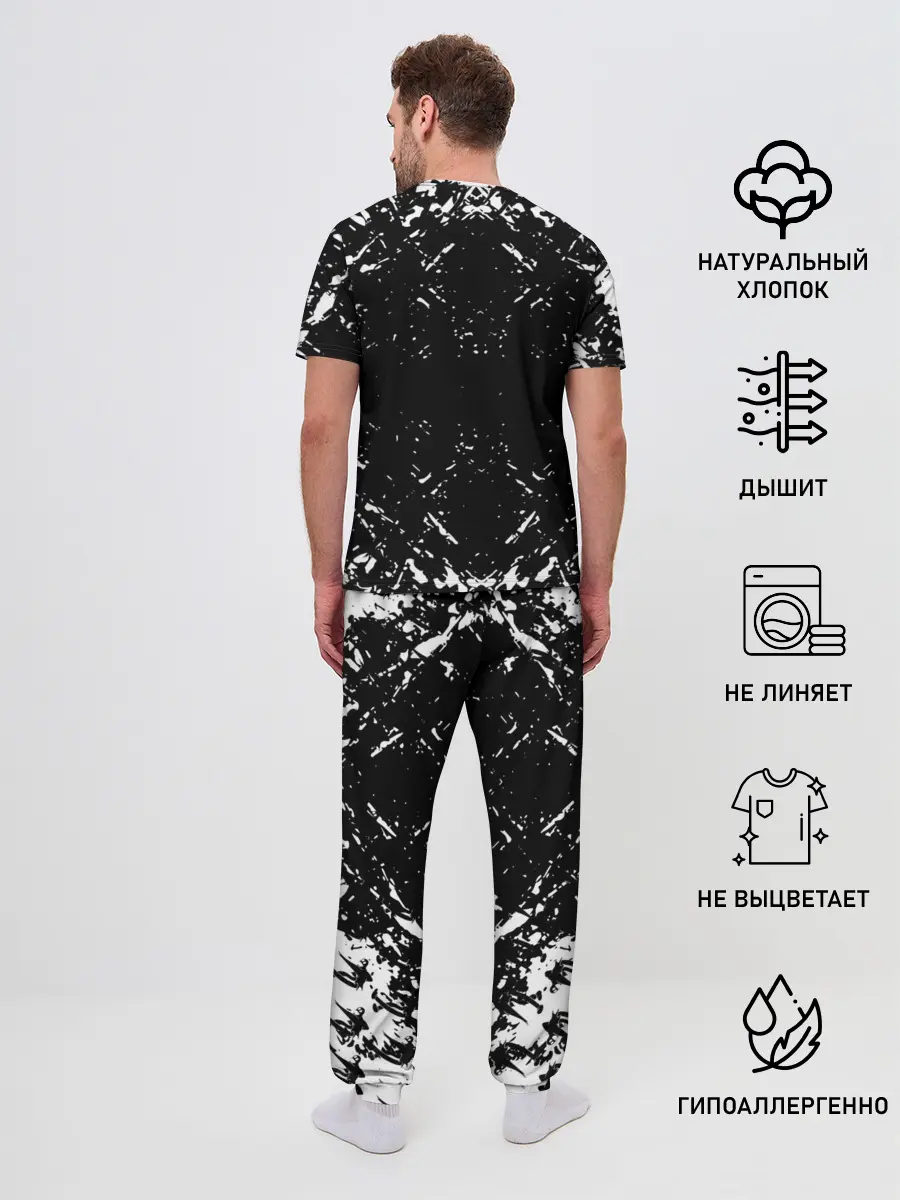 Мужская пижама с брюками / GHOSTEMANE BLACK FOREST.