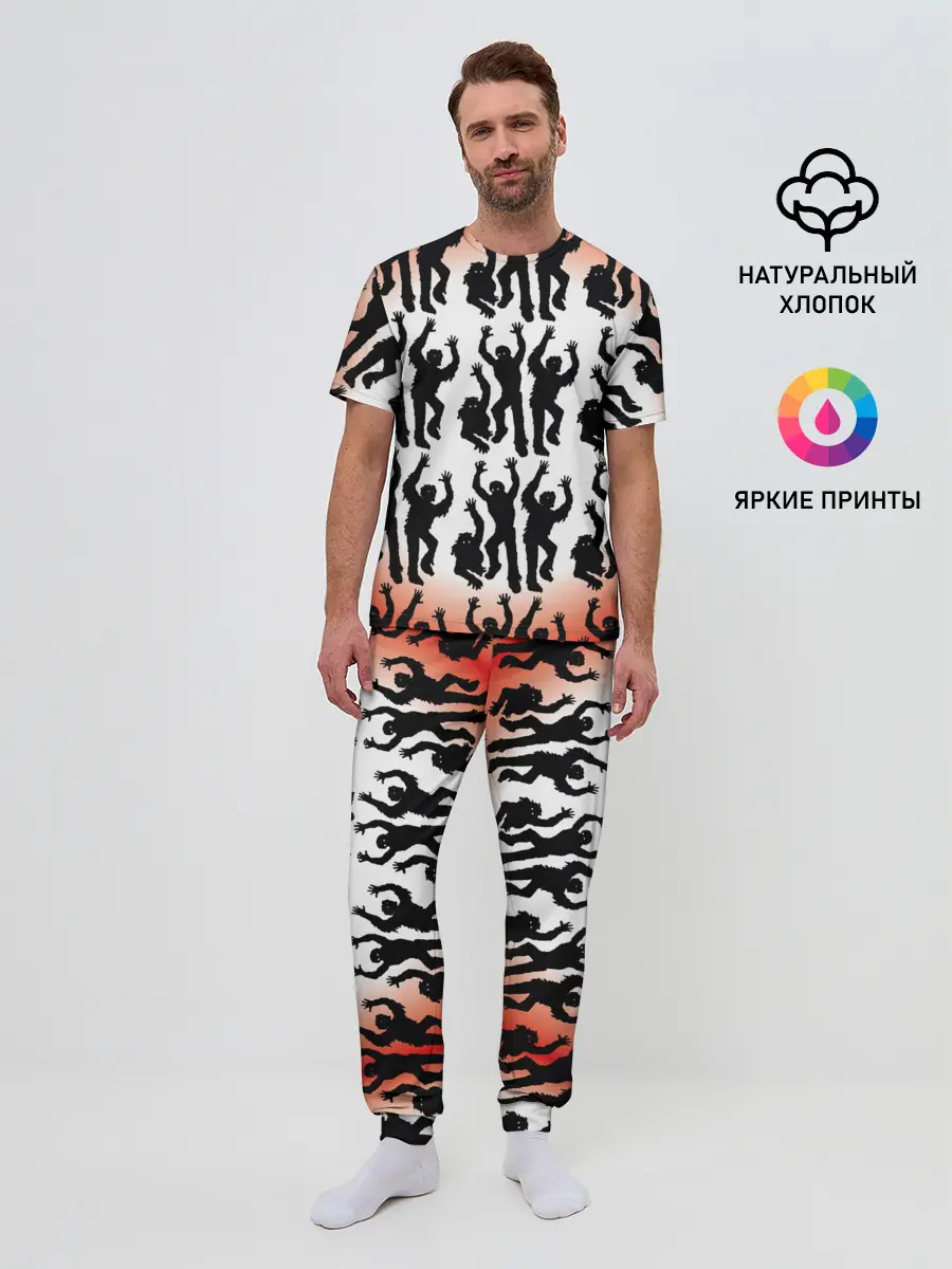 Мужская пижама с брюками / HORROR Z