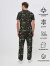 Мужская пижама с брюками / Зимние Узоры