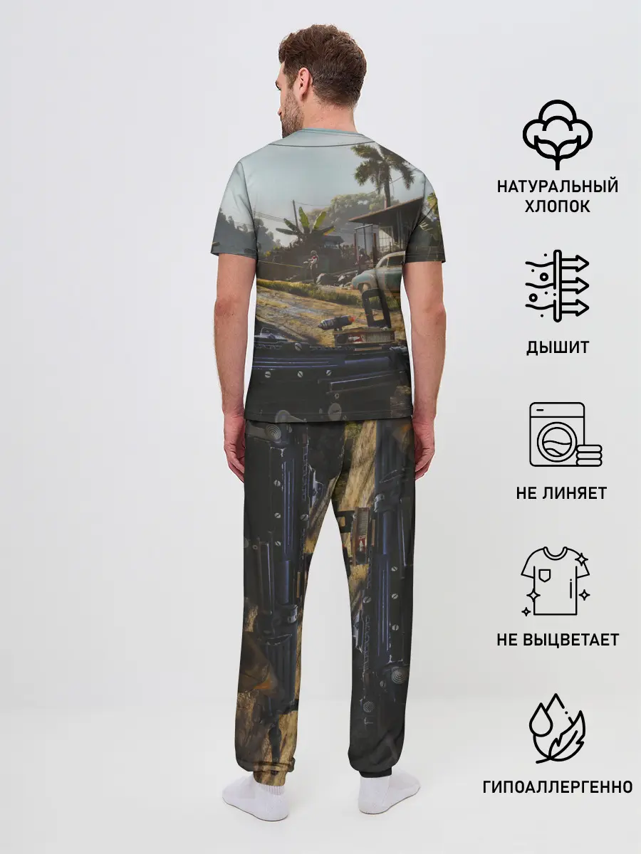 Мужская пижама с брюками / Far Cry 6 game art