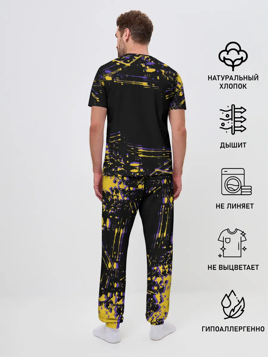 Мужская пижама с брюками / Los angeles lakers NBA