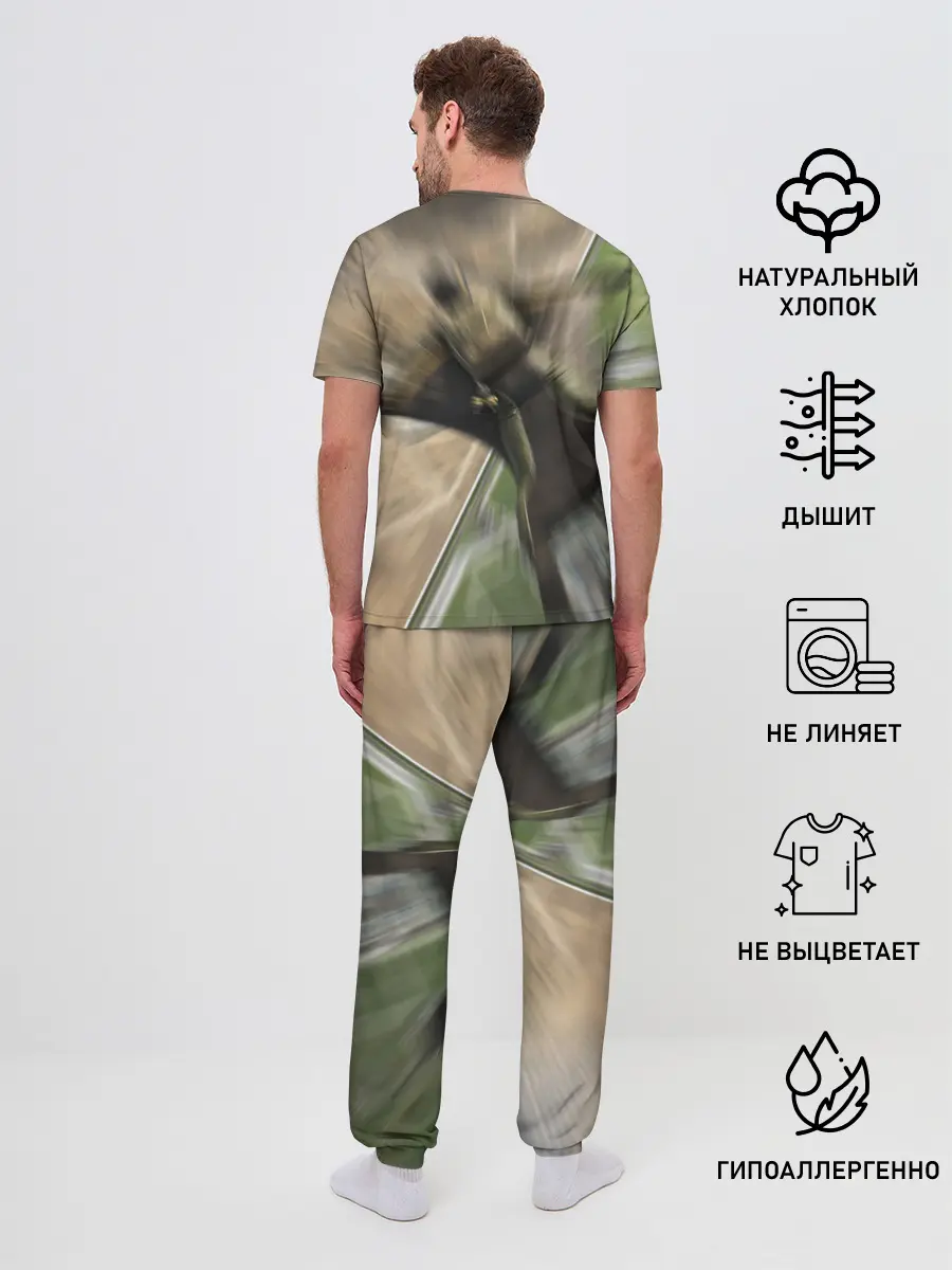 Мужская пижама с брюками / ВЫСАДКА | BATTLEFIELD 2042