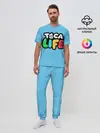 Мужская пижама с брюками / Toca Boca logo | Тока Бока логотип