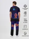 Мужская пижама с брюками / Космонавт на Дистанции