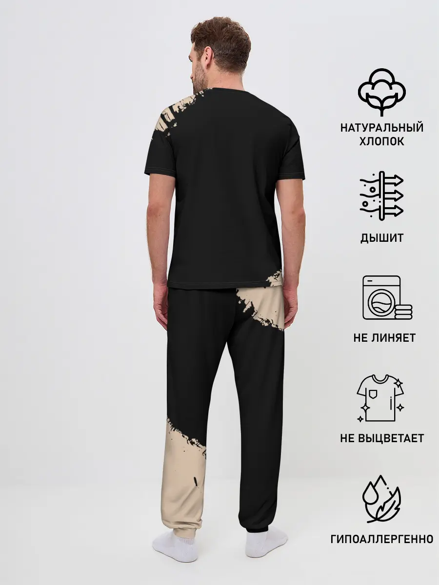 Мужская пижама с брюками / RAMMSTEIN | Рамштайн Рок Лого