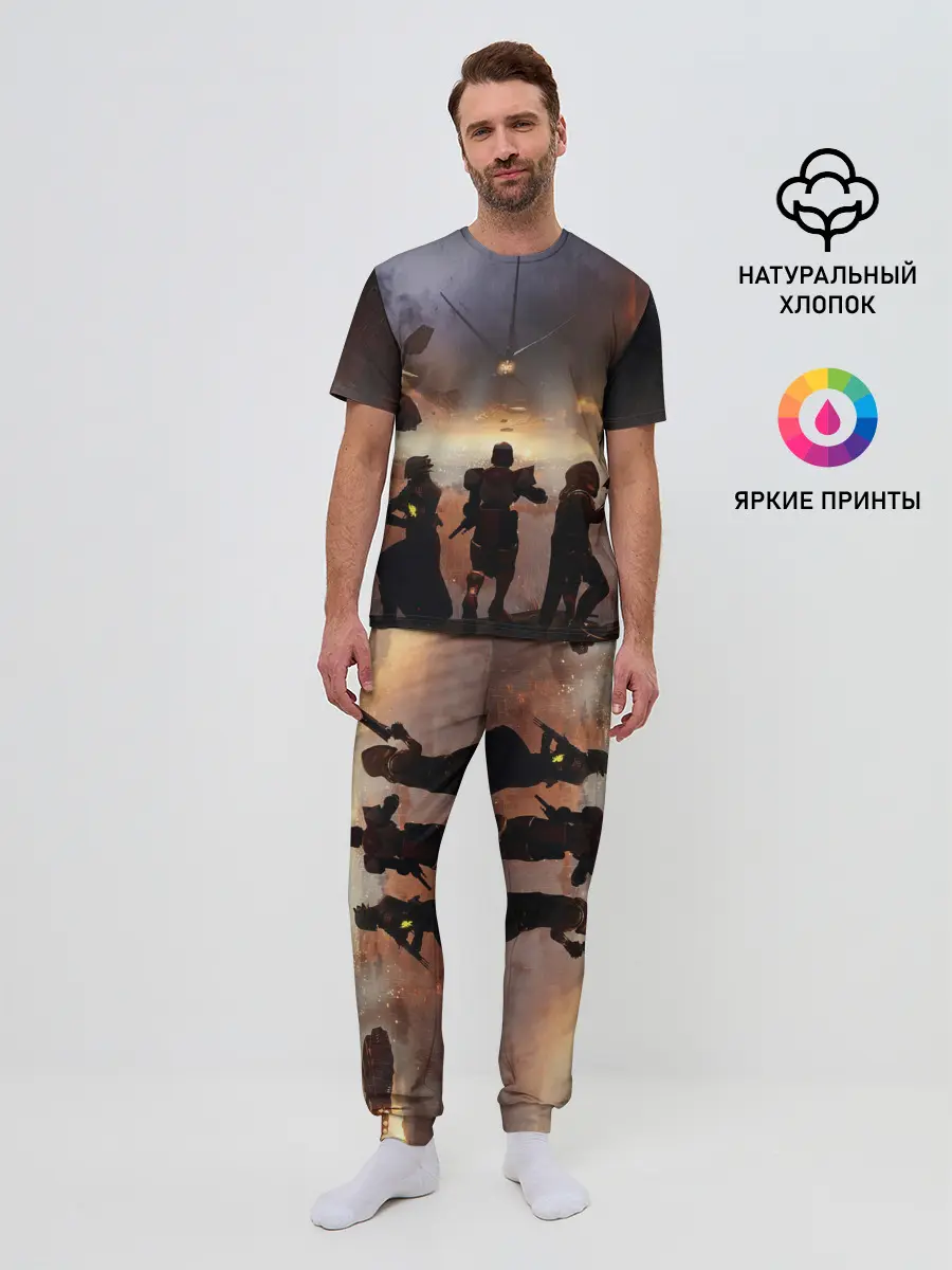 Мужская пижама с брюками / DESTINY 2 ВОЙНА, СТРАЖИ