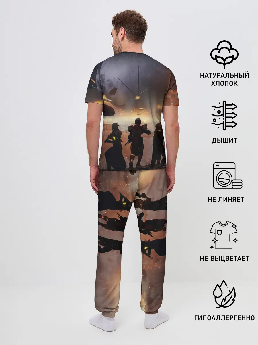 Мужская пижама с брюками / DESTINY 2 ВОЙНА, СТРАЖИ