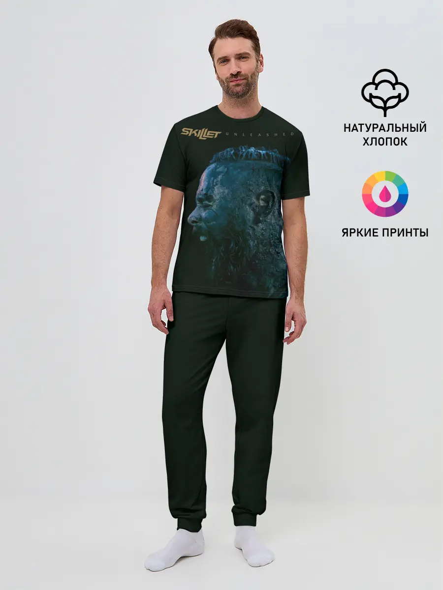 Мужская пижама с брюками / Skillet Unleashed