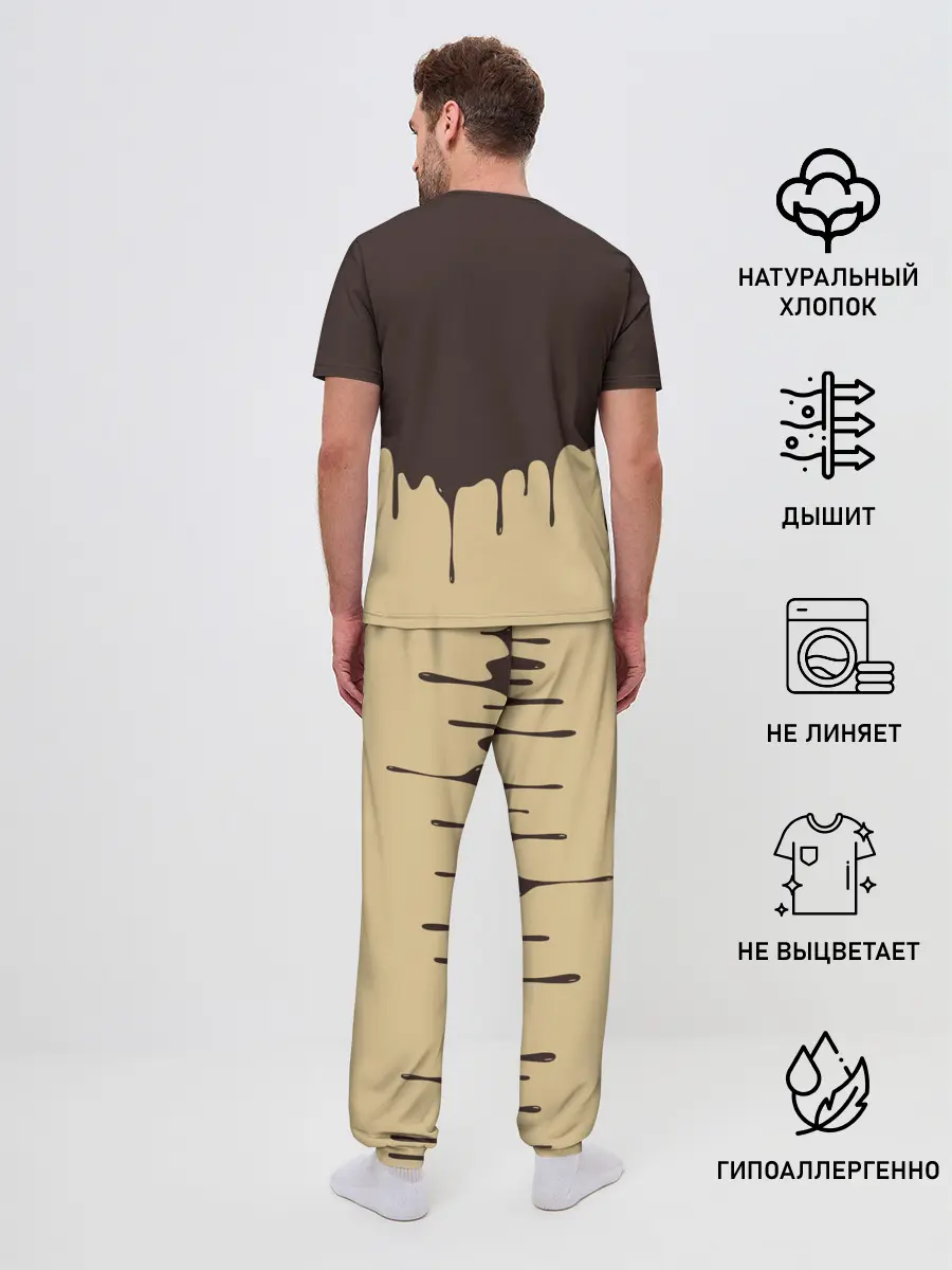 Мужская пижама с брюками / Black clover: Bull