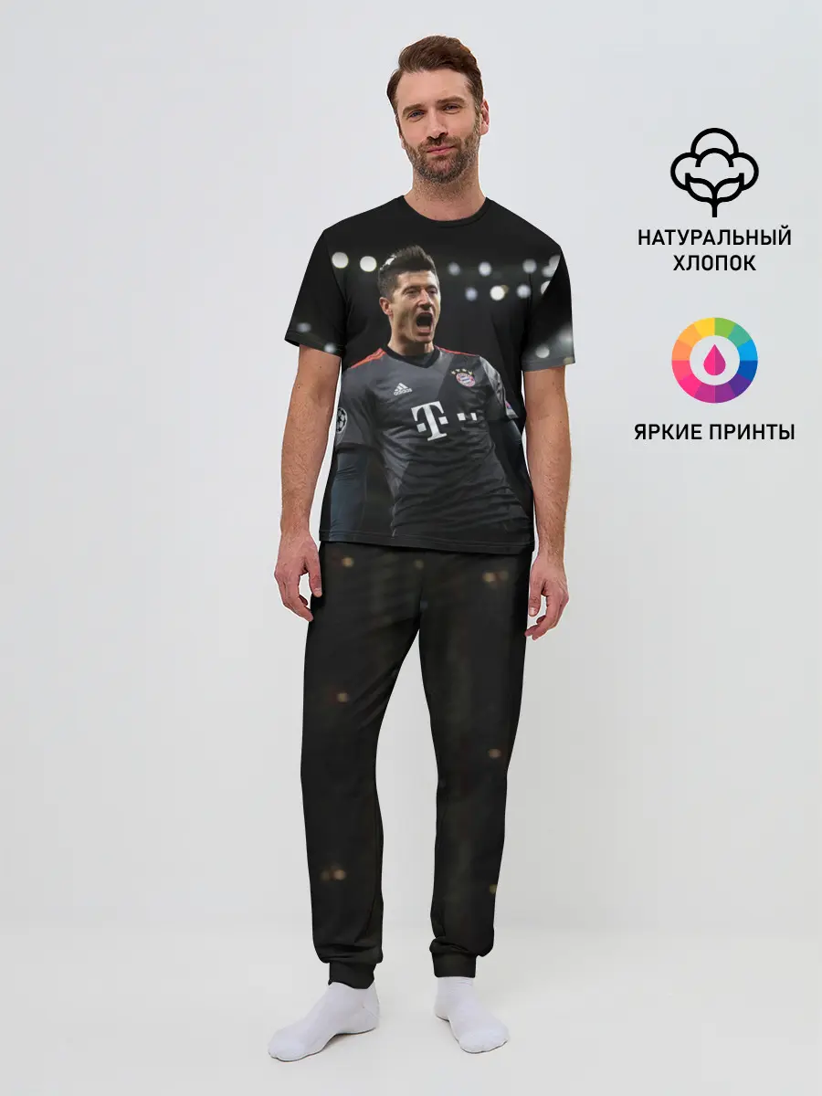 Мужская пижама с брюками / Левандовски