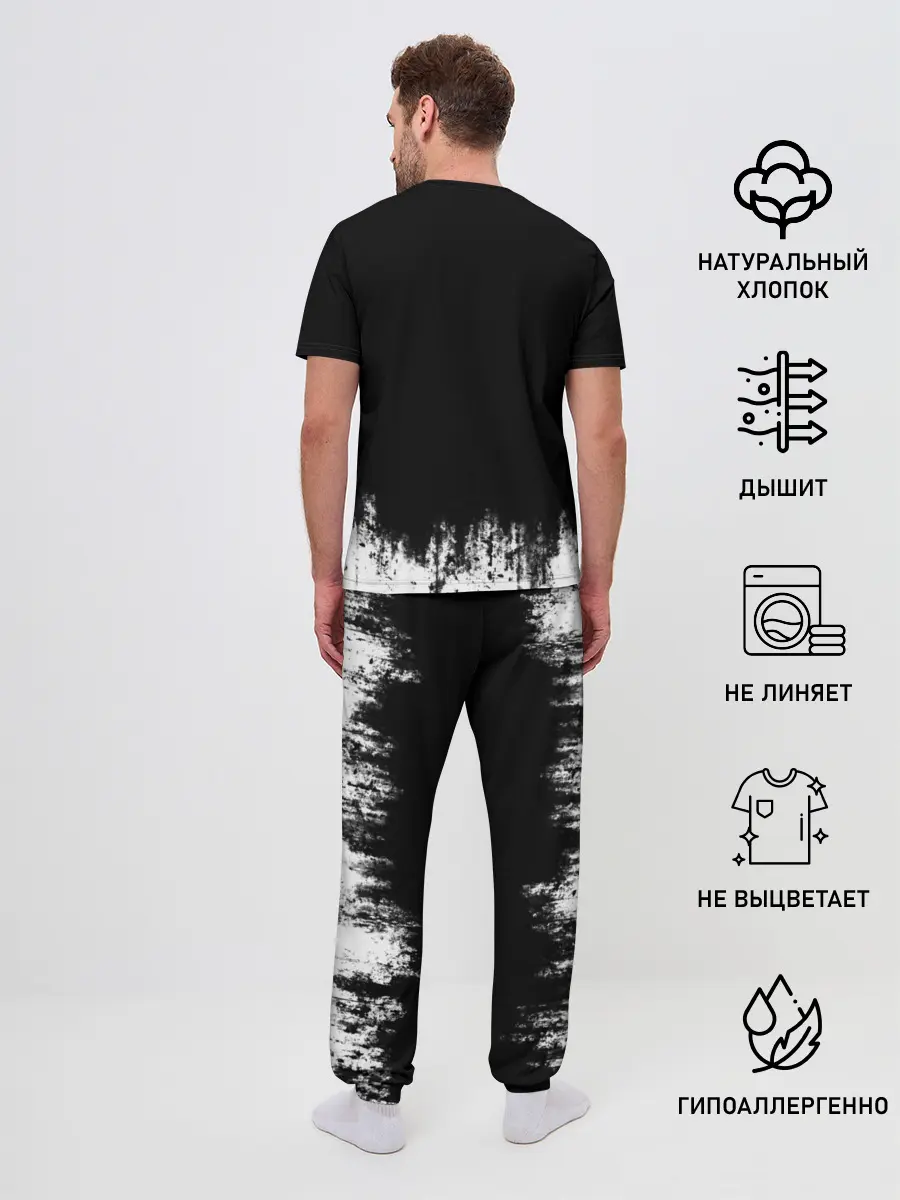 Мужская пижама с брюками / GHOSTEMANE Hip-Hop Grunge | Гостмейн