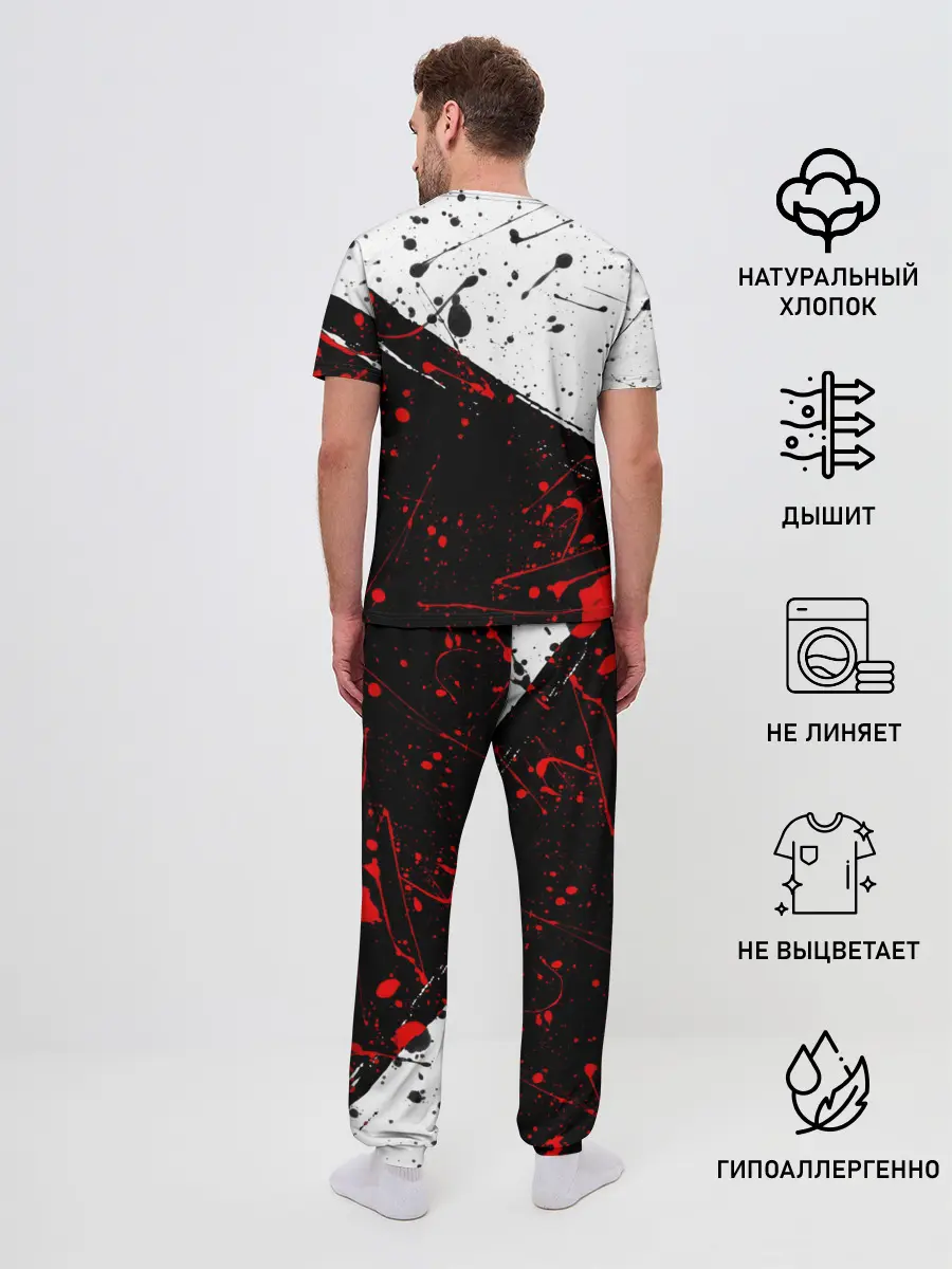 Мужская пижама с брюками / Berserk: Черная маска